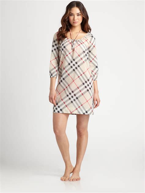 burberry swim cover up|burberry swimwear for women.